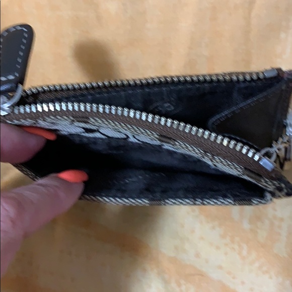 Coach card and coin purse - Picture 4 of 6